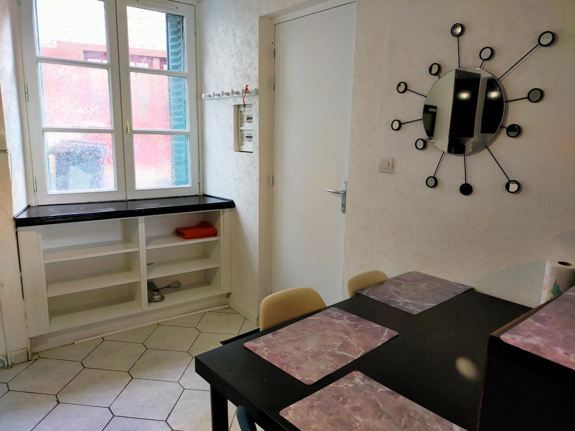 Studio En Rdc Avec Balcon Centre Vitre Buitenkant foto